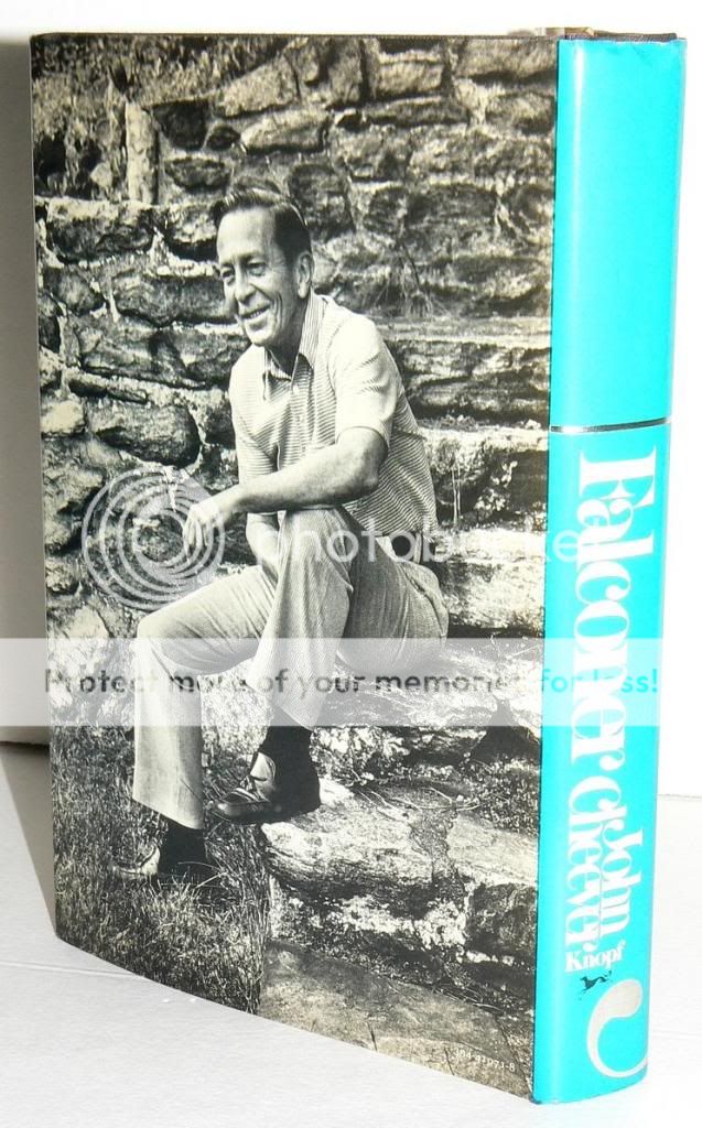 falconer by john cheever - first printing - signed